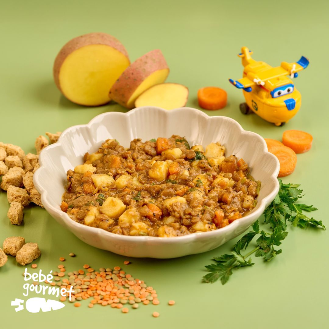 Estufado de Lentilhas com Soja ( 12+)