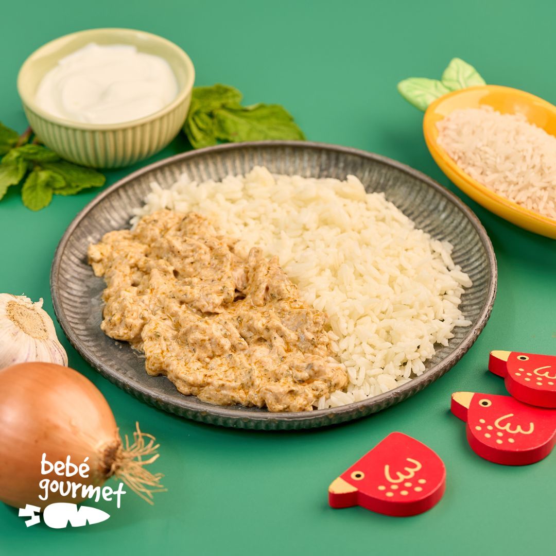 Frango com Hortelã e Arroz Thai ( 12+)