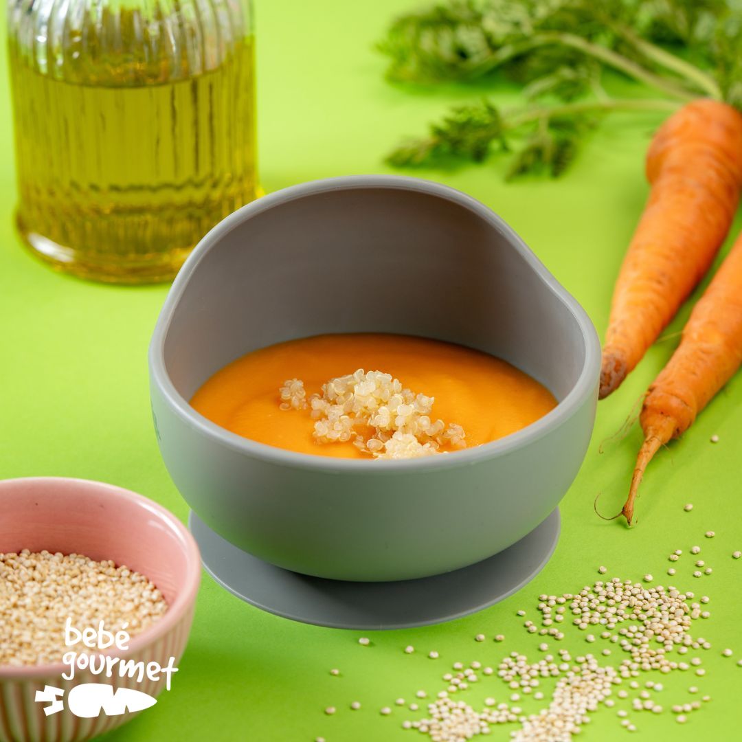 Sopa de Cenoura com Quinoa (6+)