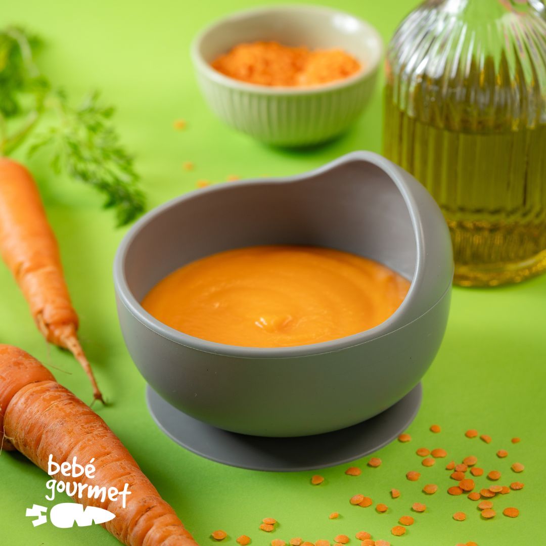 Sopa de Cenoura e Lentilhas (9+)